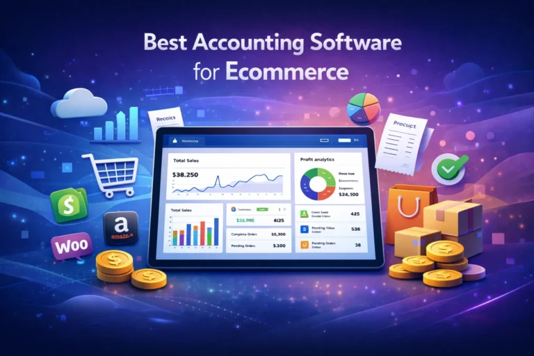 Best Accounting Software for Ecommerce (Shopify, Amazon, WooCommerce) – 2026 Guide