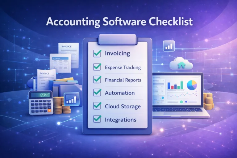 Accounting Software Checklist (Free PDF Download)