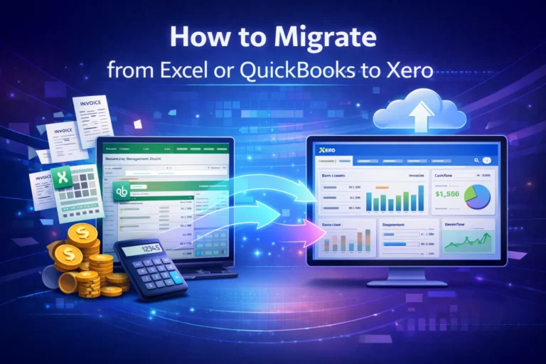 How to Migrate from Excel or QuickBooks to Xero (Full Migration Guide)