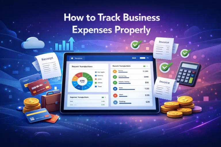 How to Track Business Expenses Properly (Free Template Included)